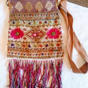 PrAna Fringe Crossbody Bag (Sustainable) NWOT